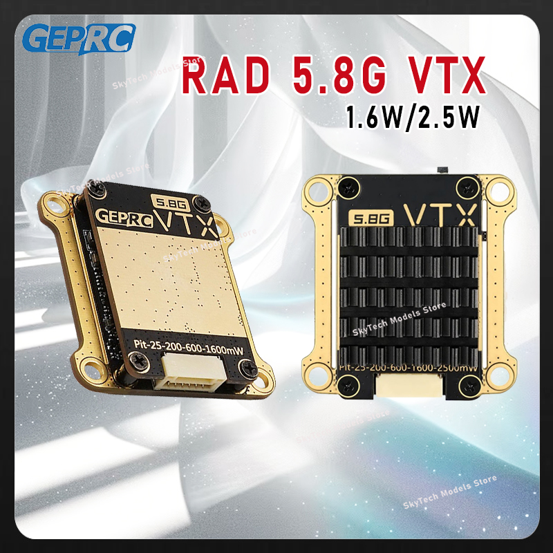 Transmisor de Video RC FPV GEP - Geprc Rad Vtx 5.8G 2.5W reseña y precio