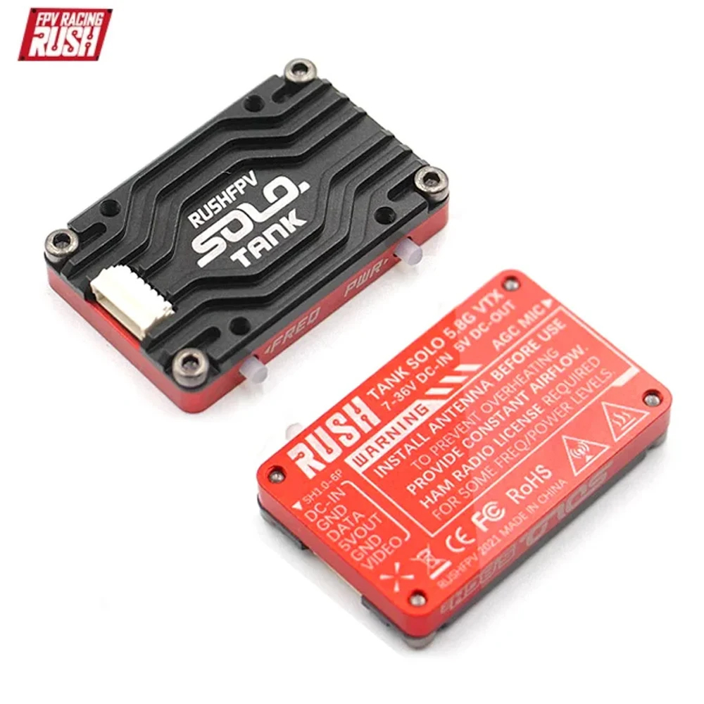 RushFPV Rush FPV Max Solo 2.5W - Rushfpv Rush Max Solo 5.8G 2.5W Vtx reseña y precio