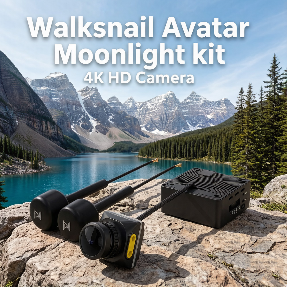 Kit Caddx Walksnail Avatar Moo - Walksnail Avatar Hd Moonlight Kit 4K reseña y precio