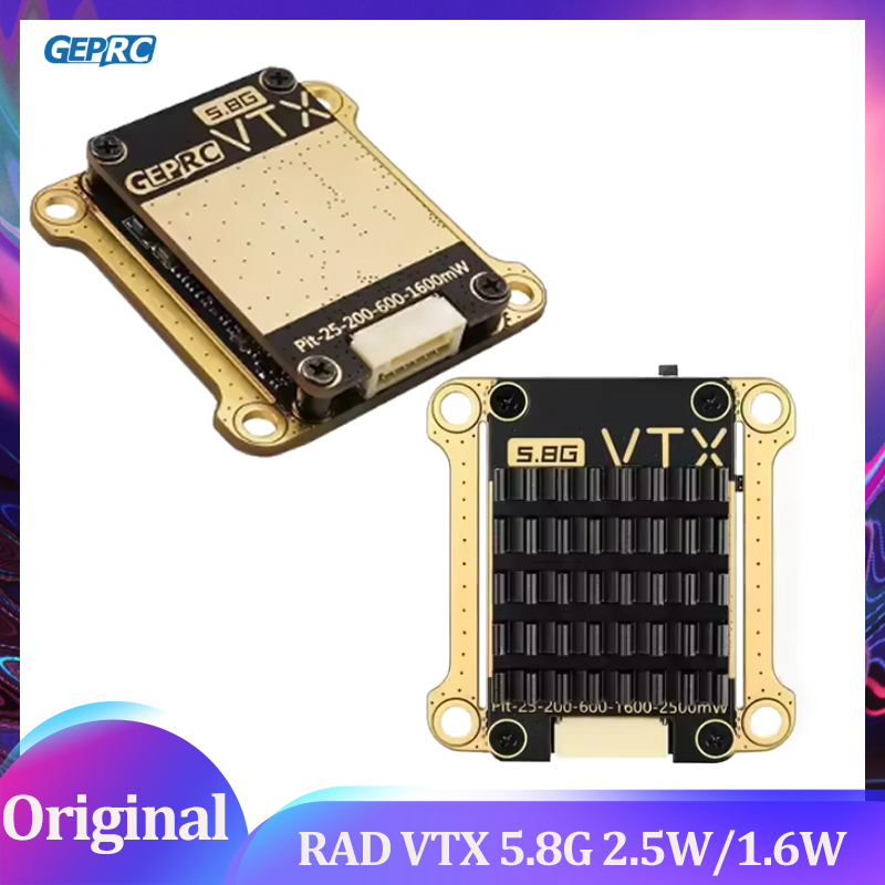 Transmisor de Video Ajustable  - Geprc Rad Vtx 5.8G 2.5W reseña y precio