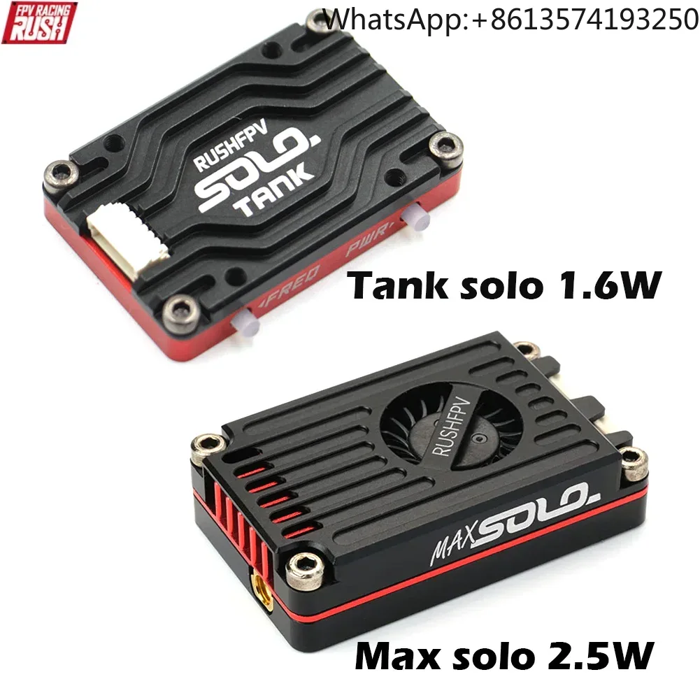 RUSHFPV RUSH MAX SOLO / TANK S - Rushfpv Rush Max Solo 5.8G 2.5W Vtx reseña y precio