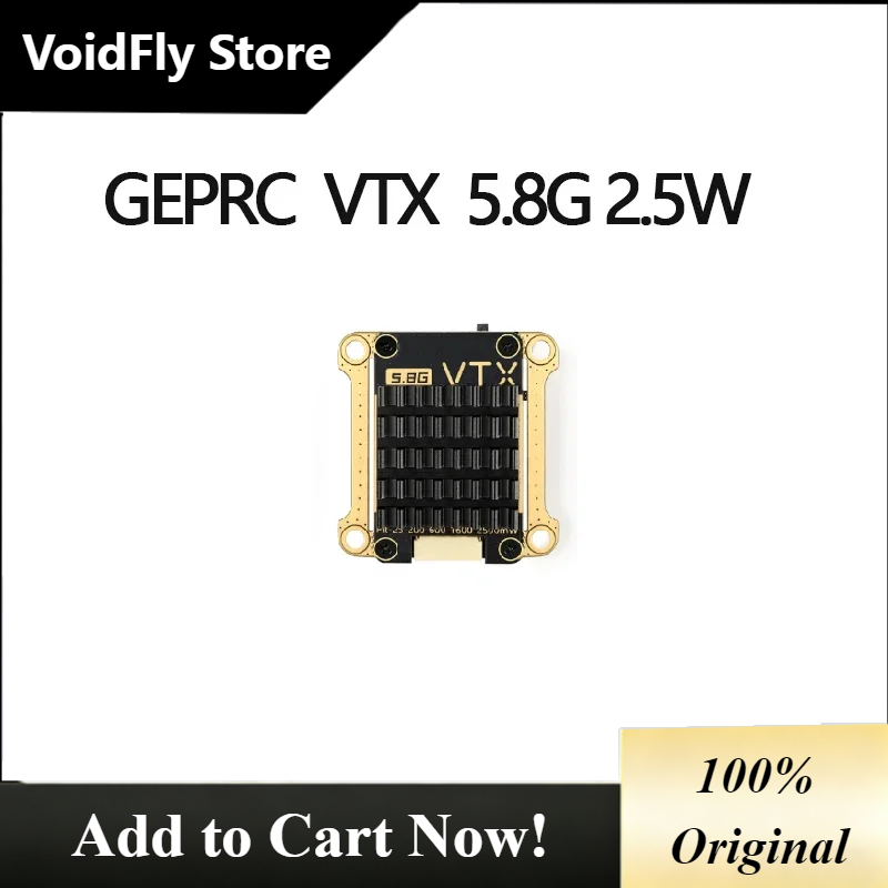 VoidFly GEPRC RAD VTX 5.8G 2.5 - Geprc Rad Vtx 5.8G 2.5W reseña y precio